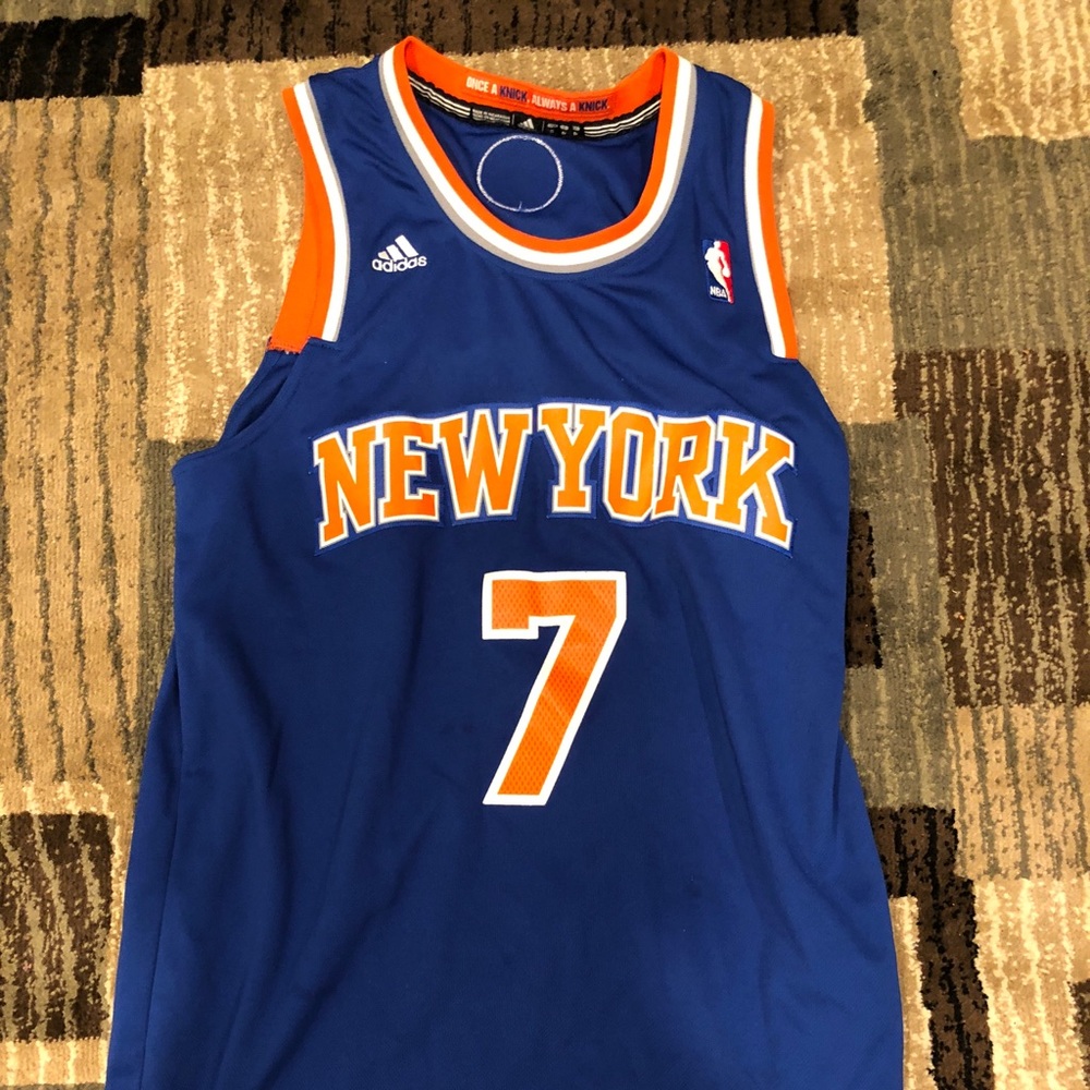 Adidas New York Knicks Carmelo Anthony Jersey